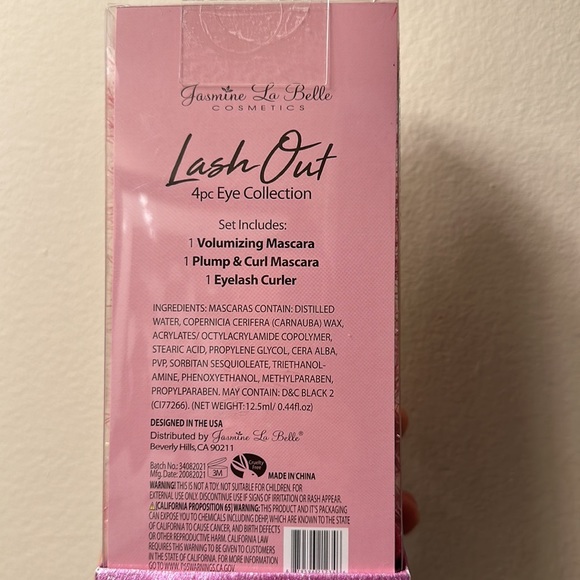 NEW Jasmine La Belle Cosmetics Lash Out 4pc Eye collection mascara set - Picture 4 of 5